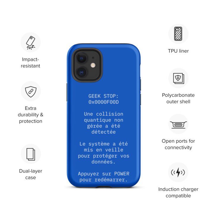 Coque d'iPhone® rigide - "ERROR" – Image 5