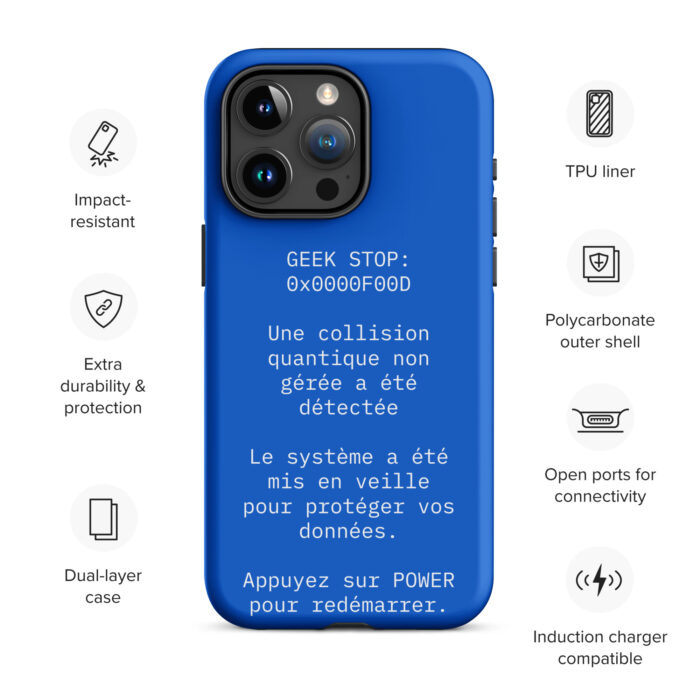 Coque d'iPhone® rigide - "ERROR"
