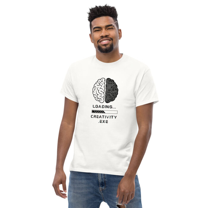T-shirt unisexe - Loading Creativity.exe – Image 2