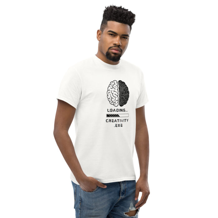 T-shirt unisexe - Loading Creativity.exe – Image 4